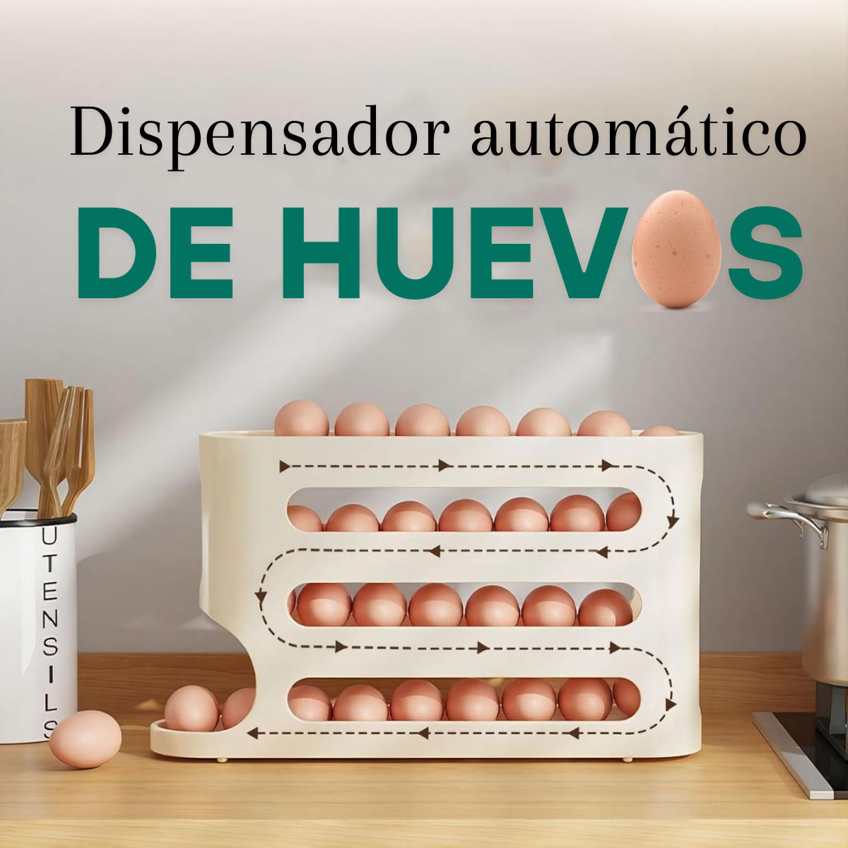 DISPENSADOR DE HUEVOS AUTOMÁTICO